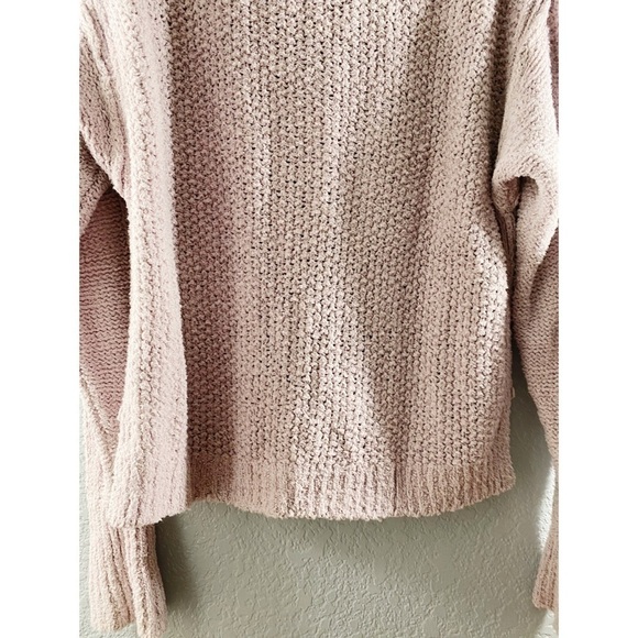 Free People Purple Coco V Neck Knit Sweater - Picture 16 of 16
